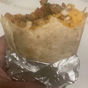 Asada burrito