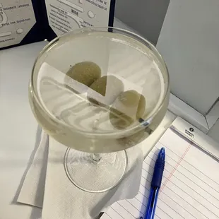 Dirty martini
