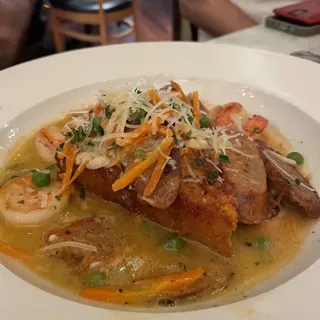 Brunch Shrimp and Polenta