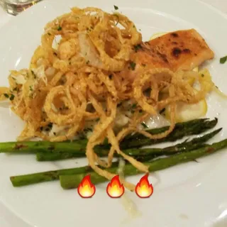 Broiled Atlantic Salmon Lunch