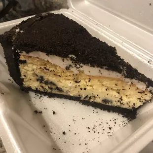 Homemade Oreo Cheesecake (Mary Ann makes the best)!