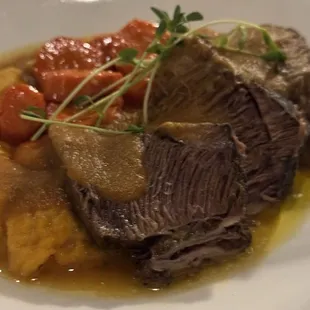 The braised short rib