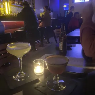 Gin Basil, Espresso martini, inside