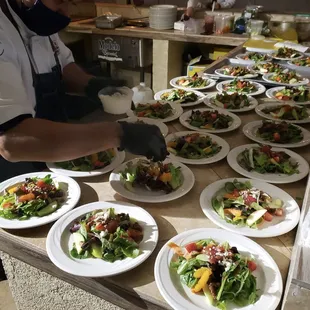 A great way to start- Martiniz House Salad