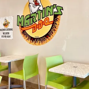 Indoor dining available