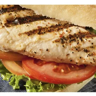 Chargrilled Chicken Breast Sandwich or add one to your salad choice or Mac &amp; Cheese