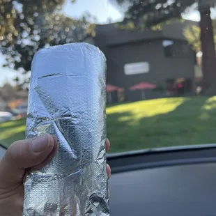 Huge Surf &amp; Turf Burrito