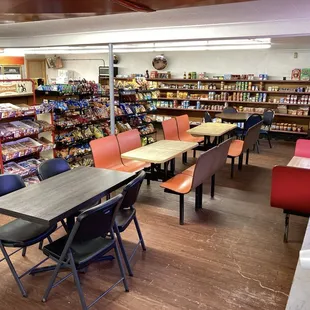 view of dining area