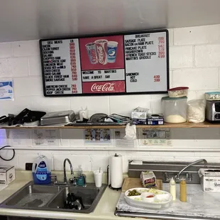 menu board