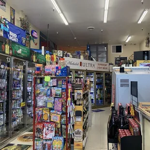 Inside the store