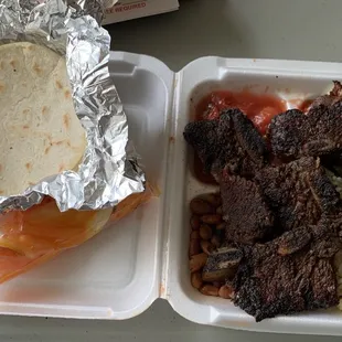 Costillas de res $10