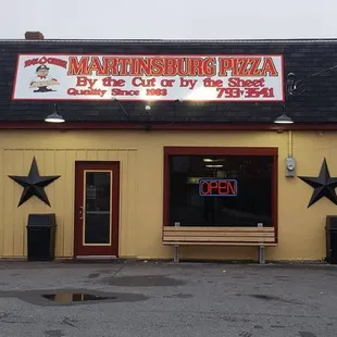 At the light in Martinsburg, PA