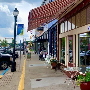 Front of store