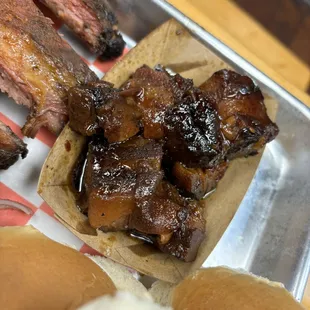 Burnt Ends aka &quot;meat candy&quot; - so good
