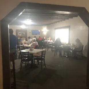 One of their dinning rooms