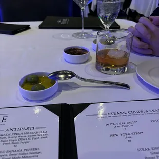 Great olives...watch the dip for the bread...extremely spicy