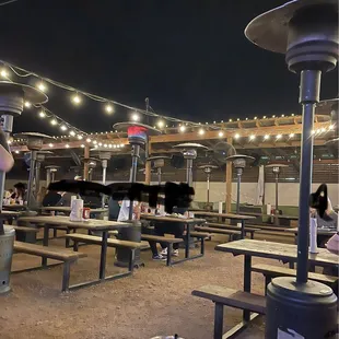 Patio dining