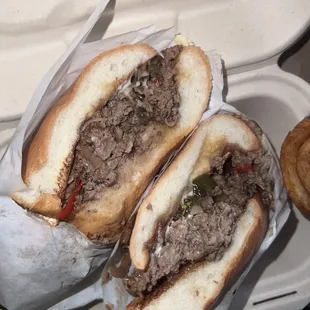 9. Philly Cheesesteak Combo