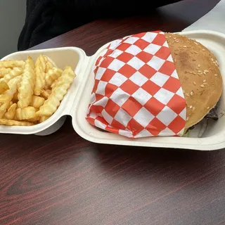 Bacon CheeseBurger Combo