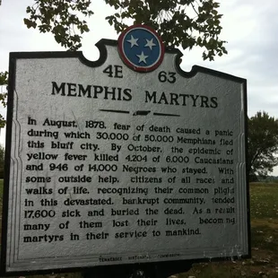 October 10, 2010; Martyrs Park - Channel 3 Dr Memphis, TN 38103