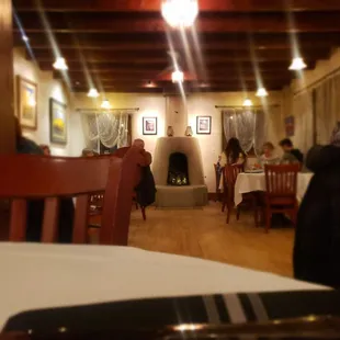 The main dining room. Cozy