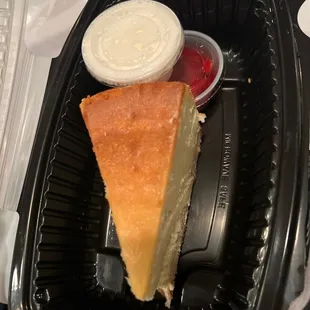 New York style cheesecake