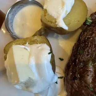 The sad baked potatoe.  So tiny