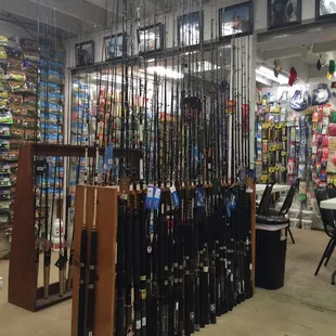 A good selection to fishing gear :)