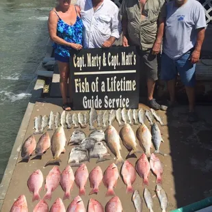 Got the trout in the surf then headed out offshore to try for red snapper in state waters. And accomplished out goal. It was a great day.