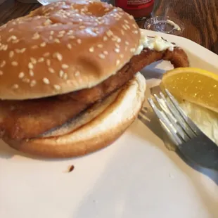 Best cod sandwich in Cranberry!