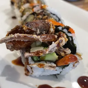 Soft shell crab roll