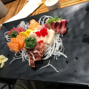 Sashimi plate