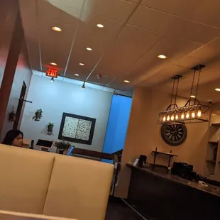 Restaurant inside