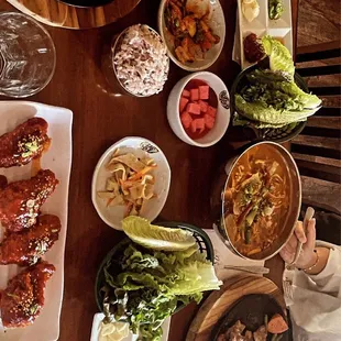 Lots and lots of food!