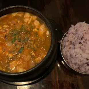 Kimchi Tofu Stew