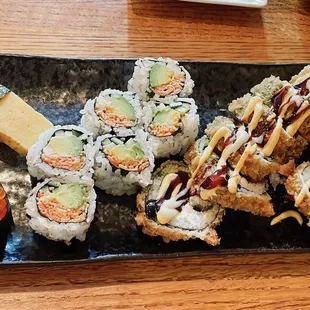 sushi and sashimi, sushi, sashimi, food