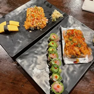 food, sushi and sashimi, sushi, sashimi