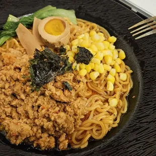 Spicy pork maze men