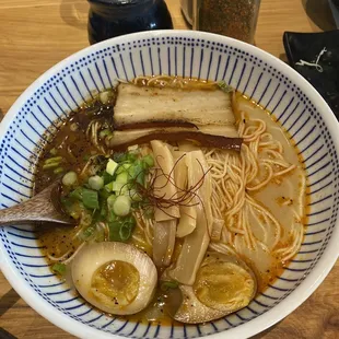 Black Oil Tonkatsu Ramen