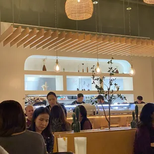 The sushi bar