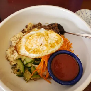 Bibimbap ($17) lunch special