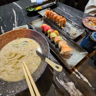 Ramen and Sushi