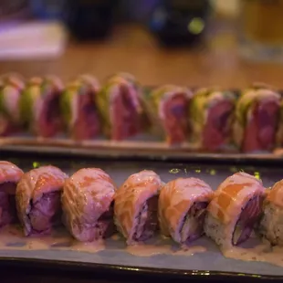 sushi and sashimi, food