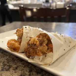 Baby Lobster Hand Roll 3/10 a forgotten order that came out with round 2