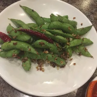 Garlic Edamame