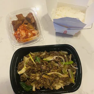 Beef Bulgogi