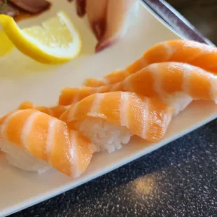 sushi, sushi and sashimi, sashimi, food