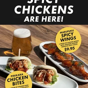 Some enjoy our Spicy Chicken