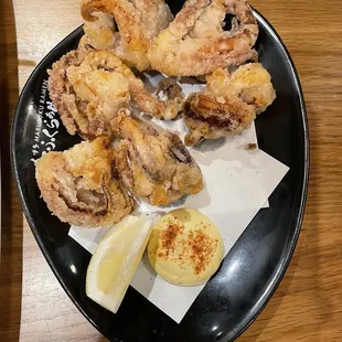 Fried squid