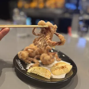 Fried squid
